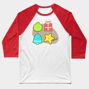 Christmas Sugar Cookie Baseball T-Shirt